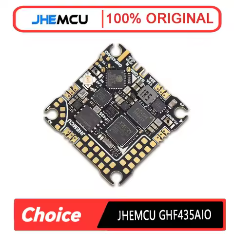 JHEMCU GHF435AIO V2 20A Flight Controller 2-4S with OSD Baro Blackbox Built-in ELRS 2.4G Receiver fo