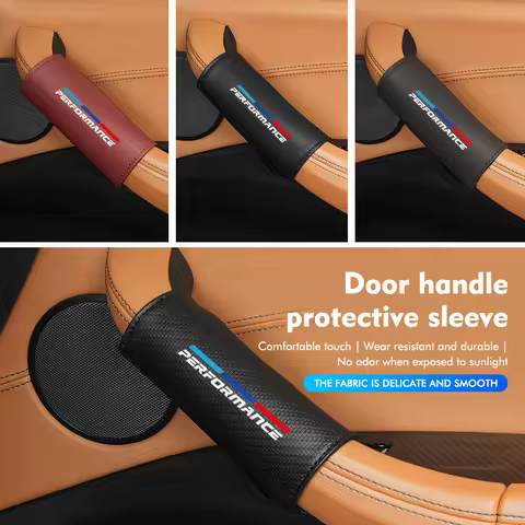 Car Door Handle Protection Cover Anti Scratch Protection Case Auto Accessories For BMW X1 X3 X4 X5 X