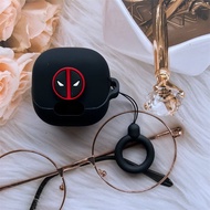 เคสหูฟังการ์ตูน Marvel Deadpool สำหรับ Anker Soundcore K20i ป้องกันซิลิโคนพร้อมพวงกุญแจ K20i Soundco