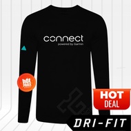 Dri Fit New Connect powered by Garmin Logo T-Shirt Tee Microfiber 160GSM Running Hiking Quick Dry Co