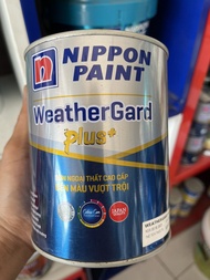Sơn Nippon WEATHERGARD PLUS+ (1l/5l/15l). Là loại sơn nước ngoại thất cao cấp có độ bền cao