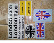 Stiker Sepeda London Taxi Sticker Sepeda Lipat London Taxi Inggris