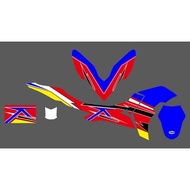 SMOOTH FULL BODY DECAL STICKER OMEGA LIVERY ARAI OGURA MOTIF NEWEST AEROX NEW HIGH PREMIUM QUALITY