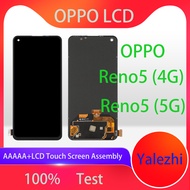 OPPO Reno 5 (4G)  Reno 5 (5G) LCD Touch Screen Assembly/(With fingerprint )