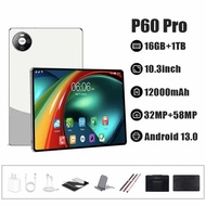 Galaxy Tab mate P60 pro 16GB+1024TB Smart Android Tablet Supports SIM 5G WiFi student office softwar