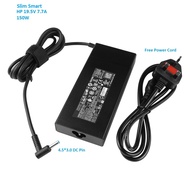 Genuine 150W HP Omen 15-ax001us / 15-ax033dx / 17-w033dx Slim Smart Charger19.5V 7.7A 4.5*3.0 mm DC 