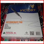 ▤ ¤ VICTORY Intermediate Pad Paper per ream (10 PADS)