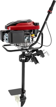 Bepritm 7.5HP 4-Stroke Outboard Motor 4500Rpm Gasoline Outboard Engine Motor Heavy Duty Fishing Boat