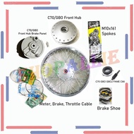Full Set Combo Parts for Restore Front Rim C70/GBO/GBO-J/Fame