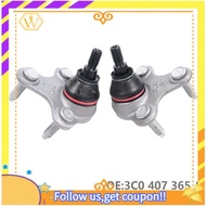 【W】2PCS Suspension Control Arm Ball Joint  Golf MK6     CC Sciricco 1K0407365C 3C0407365B