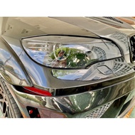 BMW E70 E71 X5 X6 2008 - 2014 carbon fiber eyelid eyelip eye lid lip cover headlamp headlight bodyki
