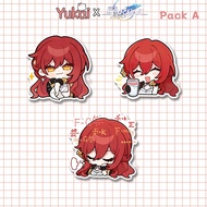 Himeko Honkai Star Rail (HSR) Premium Pack Stickers, Waterproof Anime Stickers