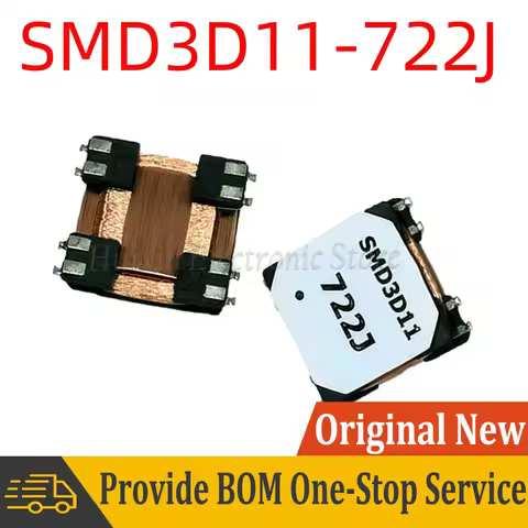 2pcs SMD3D11-722J Smart Car Key Inductance Coil Inductor 3 Axis Receiving Antenna 3D SMD Transponder