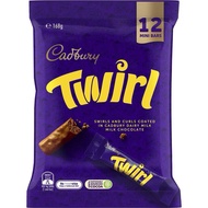 Cadbury Chocolate Twirl Share Bag 12mini bar