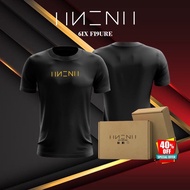 [READY STOCK] BAJU T SHIRT DRYFIT MICROFIBER 6IX FI9URE LOGO ONLY (T SHIRT LELAKI / UNISEX)
