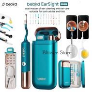 Bebird EarStraight Ultra Ear Wax Removal Kit 2K HD Visual Ear Cleaner Earpick Bendable Stick Endosco