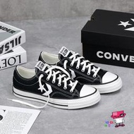 球鞋補習班 CONVERSE STAR PLAYER 76 OX 黑白 奶油 復古 男女 帆布休閒 男女 A01607C