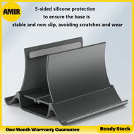 AMIR Vertical Stand for Laptop Tablet iPad Notebook, Portable Mobile Phone Holder, Desktop Storage Stand