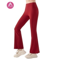 Free Size Yoga Sports Pants Flared Pants High Waist