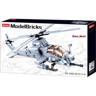 Sluban Model Bricks War Helicopter - AH 1Z Attack Helicopter M38-B0838