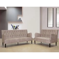 UTL N2071 2+3 Chesterfield Sofa [Can choose Casa Leather or Water Resistance Fabric]