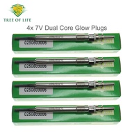 4x 7V Glow Plugs For BMW 1 2 Series E81 E82 87 E88 F20 F21 F22 F23 F45 F46 114d 116d 118d 120d 123d 