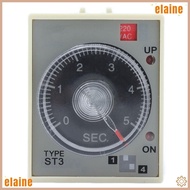 ELAINE ​​Power on Delay Timer​​, ​​8 Terminals Time Switch for Industrial Use​ ​​ST3PA-A Powered on 