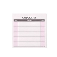 BP-Check list notes