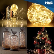 HAG® LED Copper Fairy Light - Yellow/Multicolor (USB/Solar/Battery)