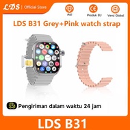 【COD】LDS B31 Kamera HD SIM Card 5G 4G RAM 4 / 64GB Smart Watch B31Ultra AMOLED GPS HD Camera WIFI Bl