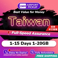 Taiwan SIM Card Pro 1-15 Days 1-20GB 5G/4G Data | Instant Airport Pickup | High Speed Travel Data Ta