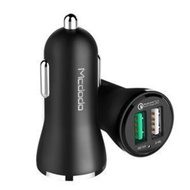Car Charger Quick Fast Charging MCDODO 30W BLACK