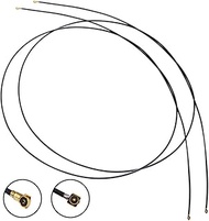 YILIANDUO IPX IPEX MHF4 Male to MHF4 Female Plug Connector RF Pigtail Jumper 0.81mm Cord 50CM for Wi