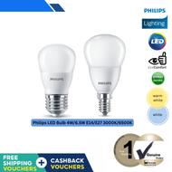 Philips LED Bulb 4W/6.5W E14/E27 3000K/6500K