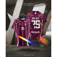 【Free Custom Name & number】2025 New Design Handball Sublimation Tshirt Jersey Custom Name And Number