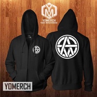 Jaket Hoodie Distro Marjinal Quality - Black Premium