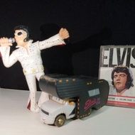 Elvis Presley Collection, Elvis Presley figure, Elvis RV club car and Elvis volume four cassette