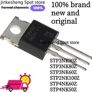 5PCS stp3nk90z stp3nk80z stp3nk60z stp2nk100z stp4nk60z stp4nk50z to-220 Field Effect Transistor