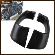 Astibym 2pcs คงที่ปีกสปอยเลอร์อากาศพลศาสตร์มอเตอร์ไซค์ Winglet Winglet Wing Wing Wing Decoration พอด