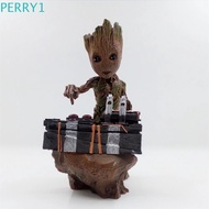 PERRY1 Groote Doll Model Toy Figures Guardian of The Galaxy Gifts for Kid Action Figures Groot Figure