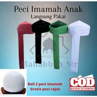 Permanent Imamah Cap, Children's Imamah Cap, Instant Imamah Cap, Ready to Wear