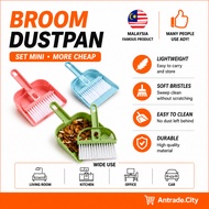 Desktop Set Cleaning Mini Broom Dustpan/Destop Sweeper Broom/Keyboard Brush/Penyapu Kecil Set/Set Sa