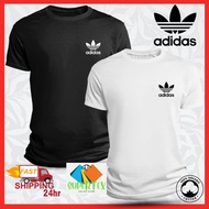 [50% GILA SALE ] BAJU ADIDAS T SHIRT UNISEX KAIN SEJUK LELAKI/PEREMPUAN LENGAN PENDEK 100% COTTON ST