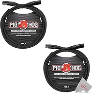 Pig Hog PHM6 8mm Mic Cable, 6ft XLR - 2 Pack