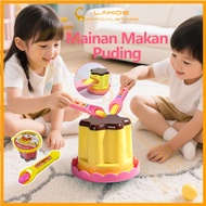 LAKOE Set Mainan Puding Jeli Pudding Feeding Toy 3-7 Year Old Children Food Feeding Toys Play House 