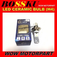 H4 LED CERAMIC BULB SC H4 LED BULB CERAMIC STRONGER CHARACTER H4 LED WHITE BULB CERAMIC H4 BOSSKU 24