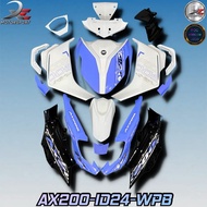 QJ MOTOR AX200S COVERSET AEROX SERIES 100% BRAND MAGICBOY AX200 COVER SET SIAP TAMPAL STICKER