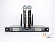 shure UR24D ไมโครโฟนไร้สาย shure ur24d ไมค์ลอย ไมโครโพน ไมค์ร้องเพลง ไมค์พูด ไมค์สำหรับมืออาชีพ ไมค์