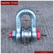 Hoist Cable Pulling Pulley 35 Ton Heavy Duty