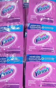 vanish penghilang noda cair multifungsi sachet 15ml hrg12pcs